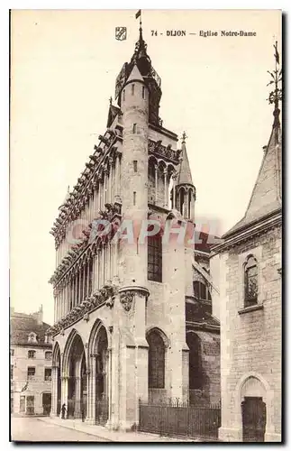 Cartes postales Dijon Eglise Notre Dame