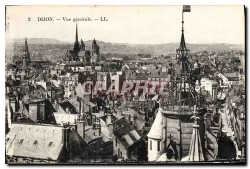 Cartes postales Dijon Vue generale