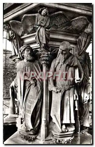 Ansichtskarte AK Dijon Cote d'Or Abbaye de Champmol le Puits de Moise Daniel et Isaie