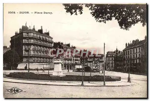 Ansichtskarte AK Dijon Place Darcy
