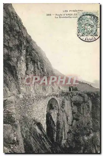 Cartes postales Les Pyrenees Route d'Argeles