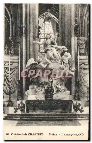 Cartes postales Cathedrale de Chartres Bridan l'Assomption