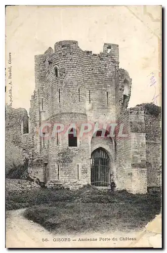 Cartes postales Gisors Ancienne Porte du Chateau