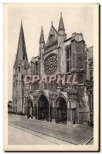 Ansichtskarte AK Cathedrale de Chartres Portail Sud