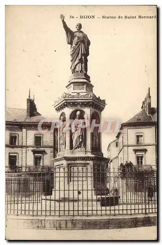 Cartes postales Dijon Statue de Saint Bernard