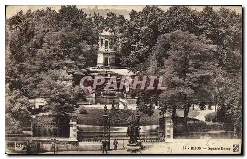 Cartes postales Dijon Square Darcy