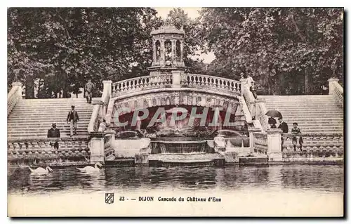 Cartes postales Dijon Cascade du Chateau d'Eau