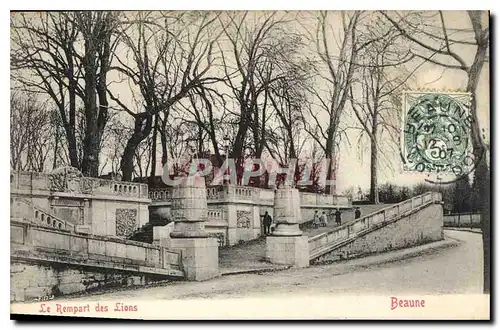 Cartes postales Beaune Le Rempart des Lions