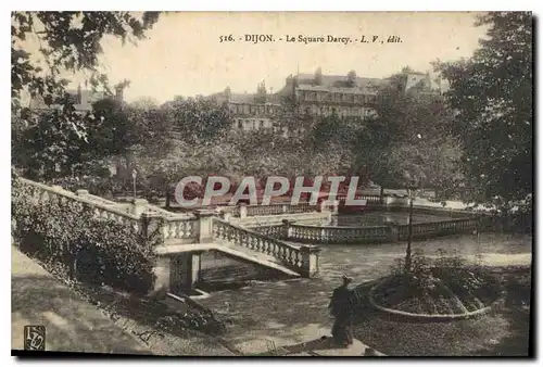 Cartes postales Dijon Le Square Darcy