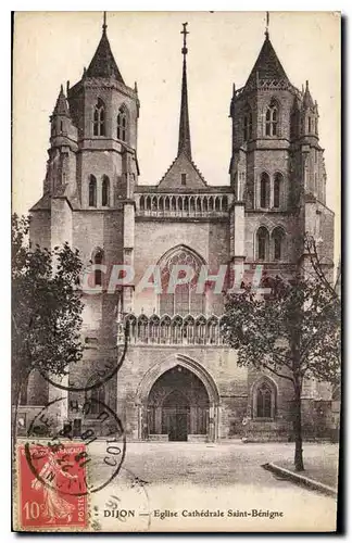 Ansichtskarte AK Dijon Eglise Cathedrale Saint Benigne