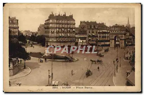 Cartes postales Dijon Place Darcy