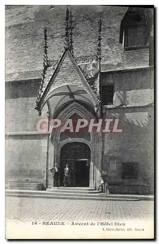 Cartes postales Beaune Auvent de l'Hotel Dieu