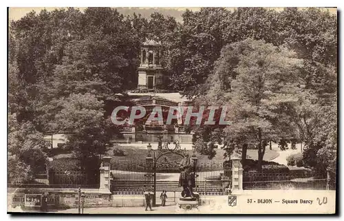 Cartes postales Dijon Square Darcy