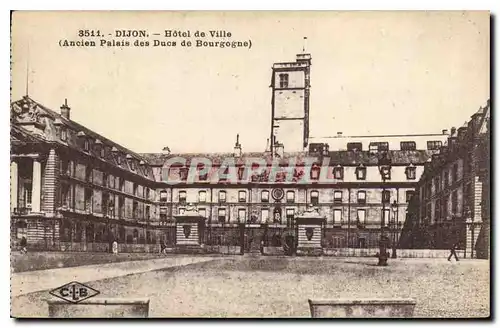 Ansichtskarte AK Dijon Hotel de Ville Ancien Palais des Ducs de Bourgogne