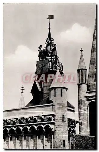 Ansichtskarte AK Dijon Cote d'Or Le Jacquemart de l'Eglise