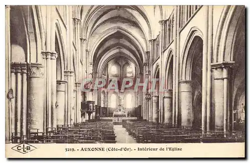 Cartes postales Auxonne Cote d'Or Interieur de l'Eglise
