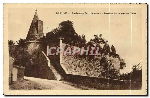 Ansichtskarte AK Beaune Anciennes Fortifications Bastion de la Grosse Tour
