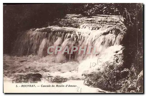 Ansichtskarte AK Rouvray Cascade du Moulin d'Amour