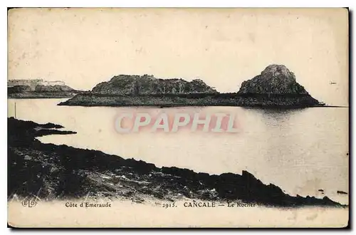 Cartes postales Cancale Le Rocher