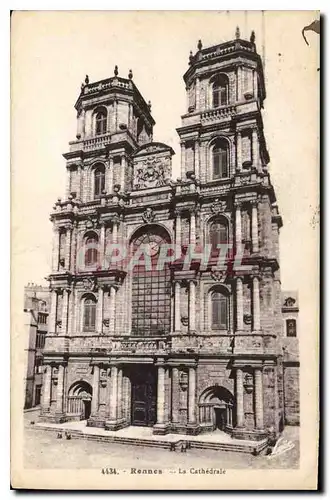 Cartes postales Rennes La Cathedrale