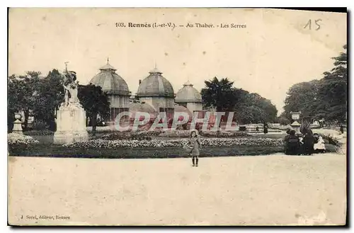 Cartes postales Rennes Au Thabor Les Serres