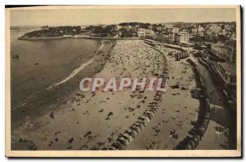 Ansichtskarte AK Dinard Ille et Vilaine La plage et la pointe du Moulinet