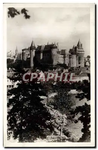 Cartes postales Vitre Vue sur le chateau Cote Nord et Ouest