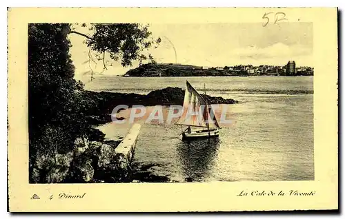 Ansichtskarte AK Dinard Le Cale de la Vicomte