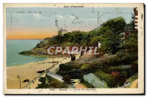 Cartes postales Dinard Pointe du Moulinet