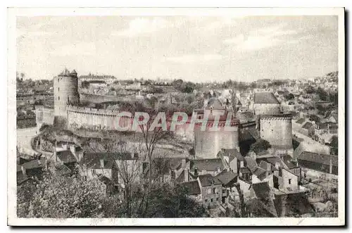 Ansichtskarte AK Fougeres Ille et Vilaine Vue generale