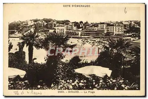 Cartes postales Dinard La Plage