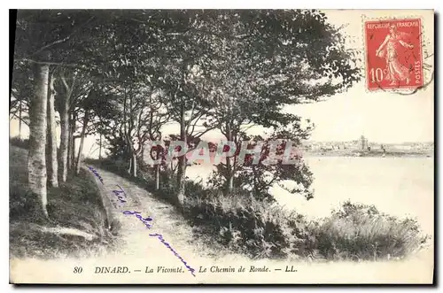 Cartes postales Dinard La Vicomte Le Chemin de Ronde