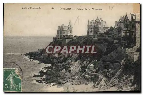 Cartes postales Dinard Pointe de la Malouine