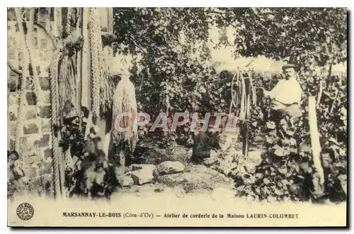 REPRO Marsannay le Bois Cote d'Or Atelier de corderie de la Maison Laurin Colombet