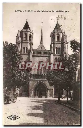 Ansichtskarte AK Dijon Cathedrale Saint Benigne