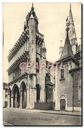 Cartes postales Dijon Eglise Notre Dame