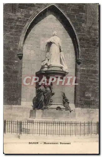 Cartes postales Dijon Monument Bossuet