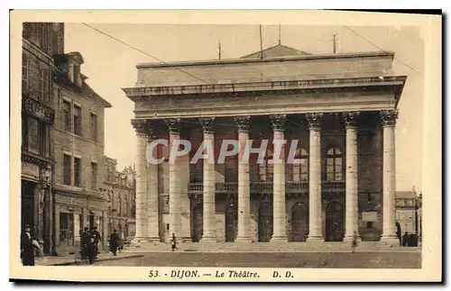 Ansichtskarte AK Dijon Le Theatre