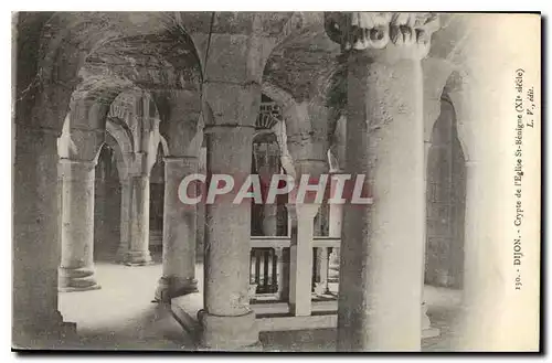 Cartes postales Dijon Crypte de l'Eglise St Benigne