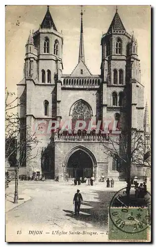 Cartes postales Dijon L'Eglise Sainte Benigne