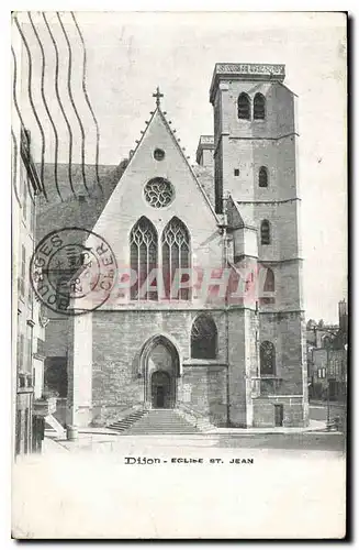 Ansichtskarte AK Dijon Eglise St Jean