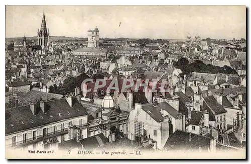 Cartes postales Dijon Vue generale