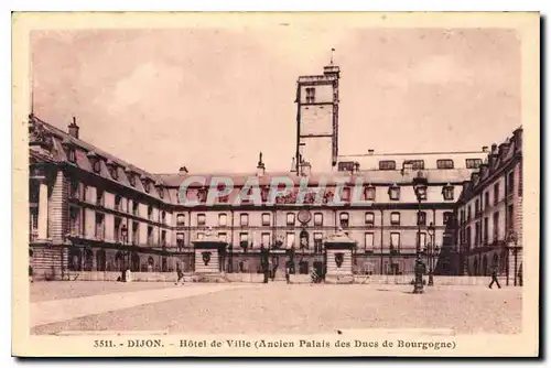 Cartes postales Dijon Hotel de Ville Ancien Palais des Ducs de Bourgogne