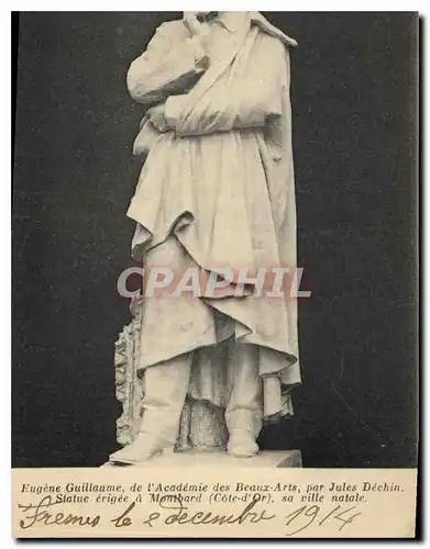 Cartes postales Eugene Guillaume de l'Academie des Beaux Arts