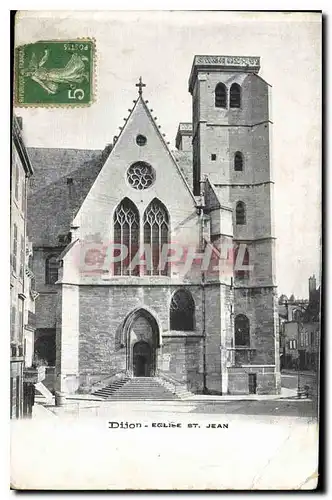 Ansichtskarte AK Dijon Eglise St Jean