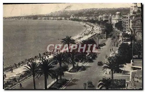 Ansichtskarte AK Nice La Baie des Anges Promenade des Anglais