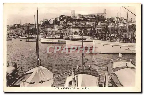 Cartes postales Cannes Le Port Bateaux