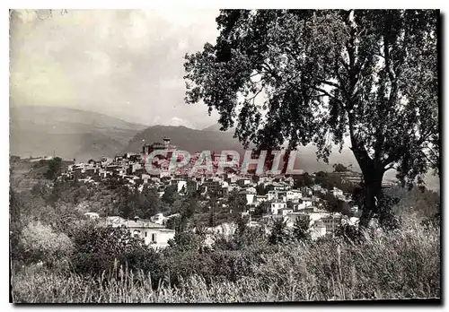 Ansichtskarte AK Cagnes sur Mer Vue generale du vieux village