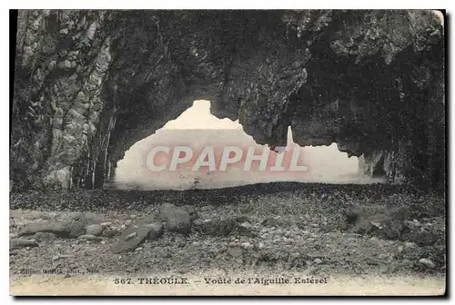 Ansichtskarte AK Theoule Voute de l'Aiguille Esterel