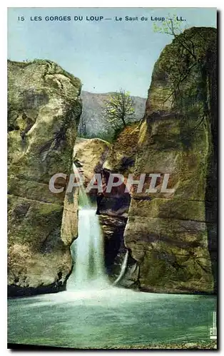 Cartes postales Les Gorges du Loup Le Saut du Loup